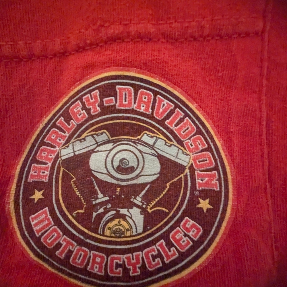 Red Harley Davidson Tshirt - Picture 8 of 9